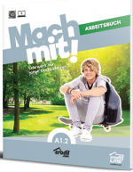 Mach mit ! A1-2 Lehrbuch- Arbeitsbuch (2'li set) - Görsel 2